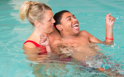Aquatic Therapy at HollyDELL Provides Fun and Freedom of Movement for Students with Disabilities